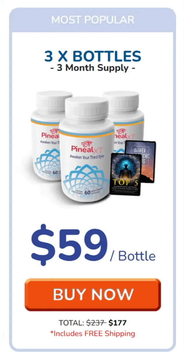Pineal XT 3 Bottles